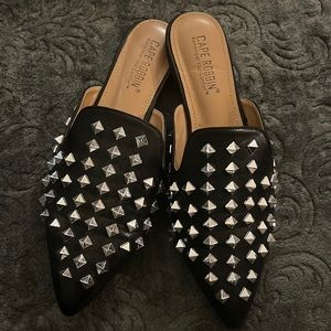 Cape Robbin Studded Slip On Flats
